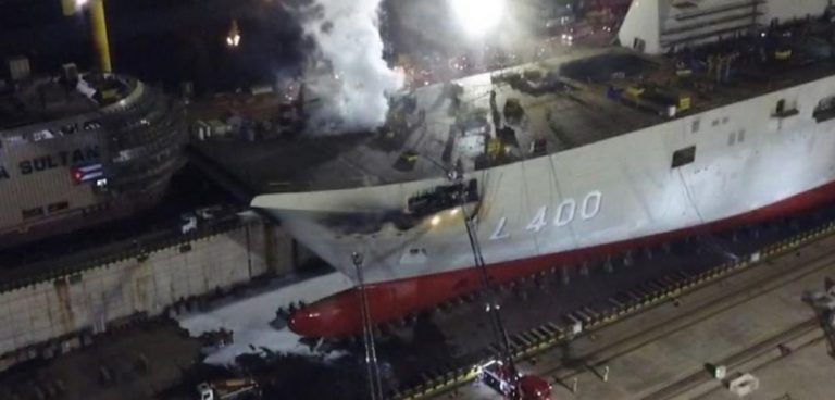 Ο.Υ.Α. Επείγον. Αποτράπηκε την τελευταία στιγμή σαμποτάζ που θα βύθιζε το Τουρκικό αεροπλανοφόρο «Ανατολού»