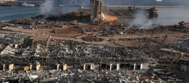 Δορυφορικός χάρτης της NASA φανερώνει το μέγεθος της καταστροφής στη Βηρυτό (φώτο)