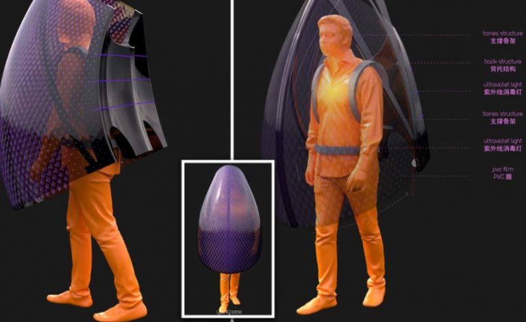 Κοστούμι Κορoνοϊου Νυχτερίδας