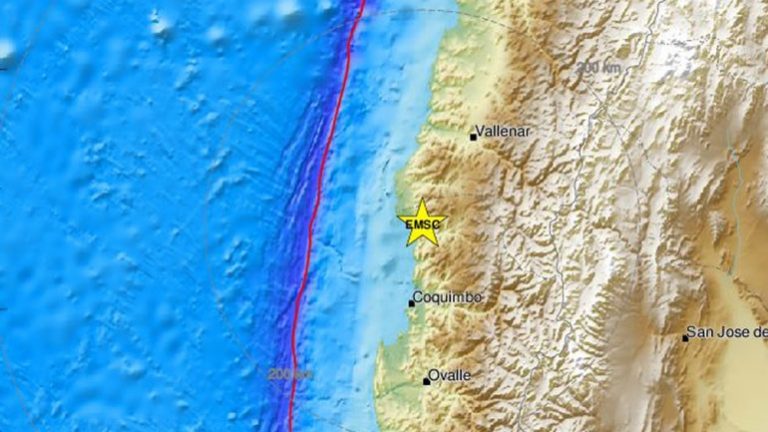 Σεισμός 5,8 Ρίχτερ στη Χιλή