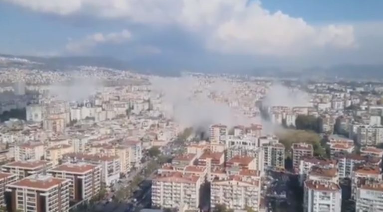 Βίντεο του ισχυρού σεισμού από την Τουρκία: Κουνήθηκε η Σμύρνη