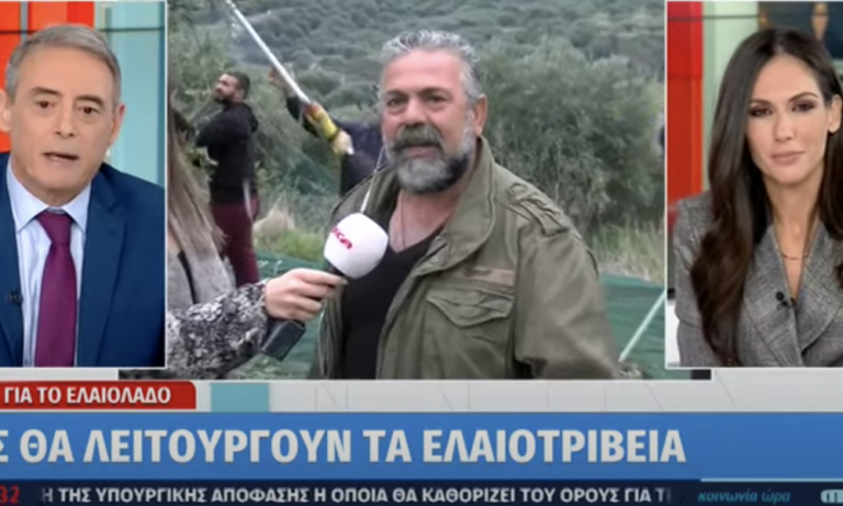 Το τερμάτισε ο δημοσιογράφος!!! Είπε σε Κρητικό αγρότη να βάλει μάσκα στις ελιές – Αυτή την απάντηση πήρε, ΒΙΝΤΕΟ