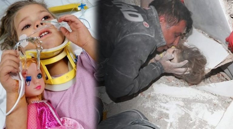 Σεισμός – Τουρκία: Το θαύμα της ζωής – Απεγκλωβίστηκε 4χρονη μετά από 91 ώρες κάτω από τα συντρίμμια!