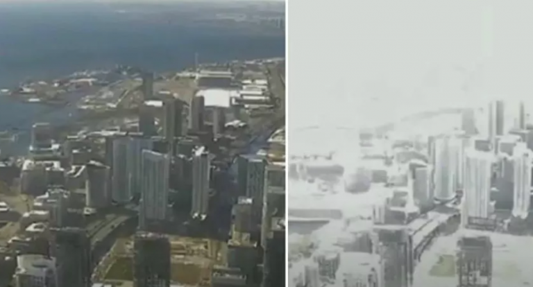 Σαν πυρηνική βόμβα! Μετεωρίτης εξερράγη πάνω από τα σύνορα Καναδά-ΗΠΑ προκαλώντας μία εκτυφλωτική λάμψη!