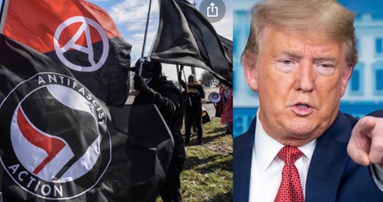 Ο Τραμπ υπέγραψε διάταγμα ώστε μέλη του κινήματος Antifa να μην μπορούν να εισέλθουν στις ΗΠΑ