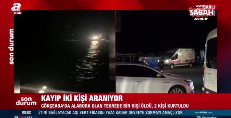 Ανατροπή Σκάφους στην Ίμβρο …Αγνοούνται Τούρκοι Στρατιωτικοί