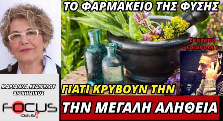 Μαριάννα Ευαγγέλου: «Η μεγάλη αλήθεια για τον θησαυρό της φύσης»