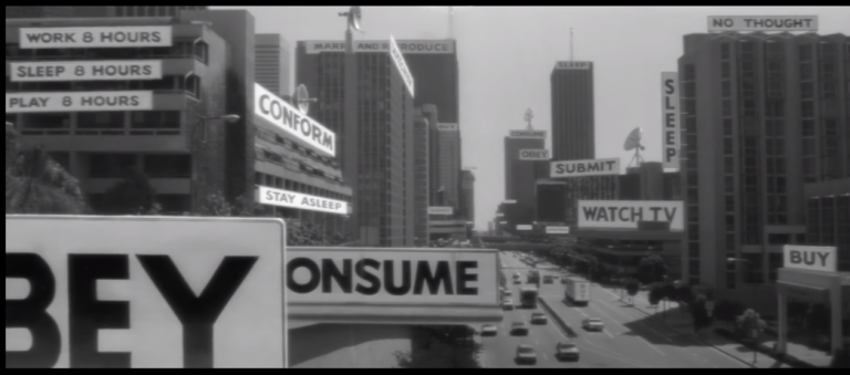 OBEY -SLEEP-SUBMIT-WATCH TV-OBEY