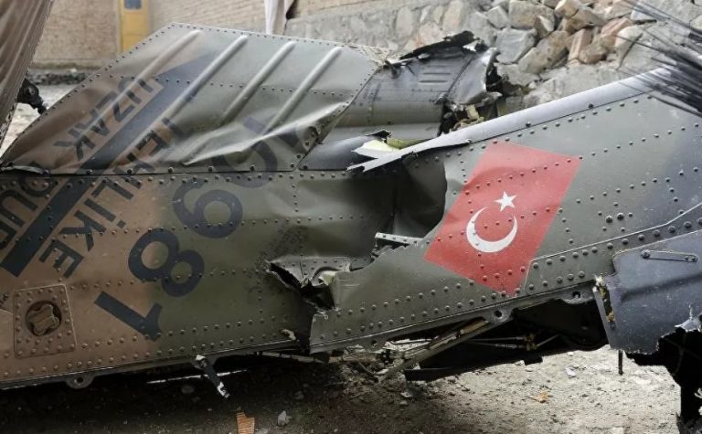 Τουρκία: Εννέα νεκροί σε συντριβή στρατιωτικού ελικοπτέρου