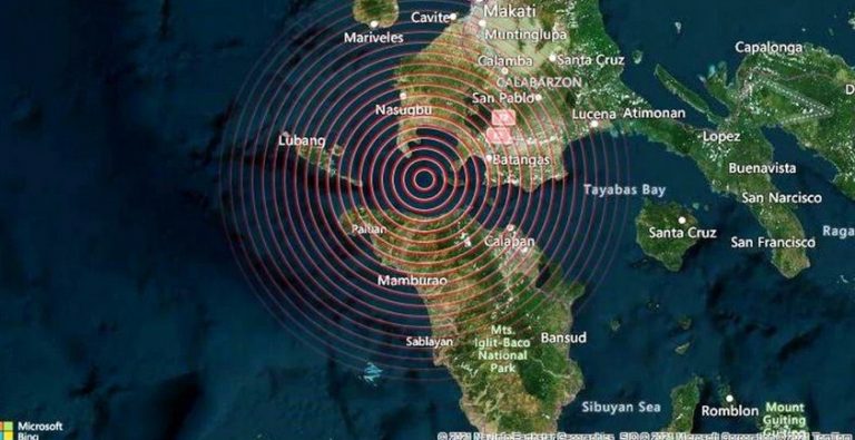 Ένα λεπτό κράτησε ο ισχυρός σεισμός 6,7 Ρίχτερ που «χτύπησε» τη Μανίλα