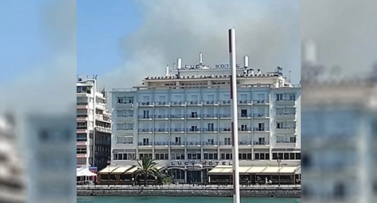 Φωτιά στη Χαλκίδα κοντά σε κατοικημένη περιοχή – Οι καπνοί έχουν σκεπάσει το κέντρο της πόλης – Βίντεο και φωτογραφίες