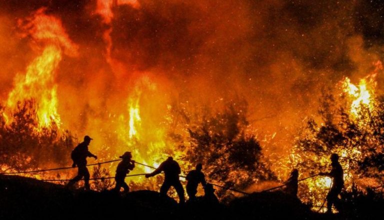 Νά σού ψιθυρίσω γιατί σού καίνε τά δάση…