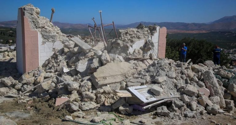 ΤΟ ΠΡΩΤΟ! ΕΜΒΟΛΙΑΣΤΙΚΟ ΚΕΝΤΡΟ ήταν ο ναός που έγινε συντρίμμια από τον σεισμό στην Κρήτη…