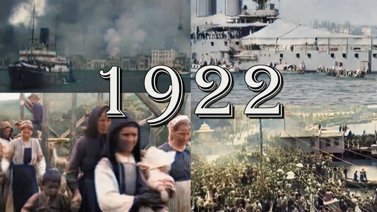 Έγχρωμο βίντεο της καταστροφής της Σμύρνης ένα αιώνα μετά