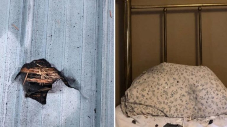 Παραλίγο να την πετύχει μετεωρίτης στο κεφάλι… ενώ κοιμόταν