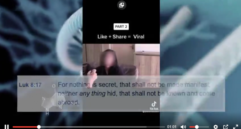 Δαιμονισμένη αποκαλύπτει πως το εμβόλιο συνδέεται με την μαύρη μαγεία