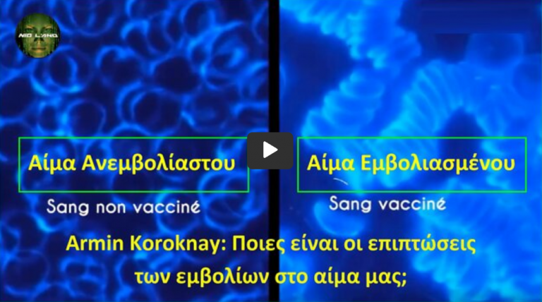Armin Koroknay: Ποιες είναι οι επιπτώσεις των εμβολίων στο αίμα μας;