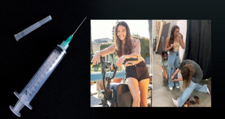 ΤΗΣ ΑΚΡΩΤΗΡΙΑΣΑΝ ΤΑ ΠΟΔΙΑ! 20χρονο μοντέλο ΚΑΤΑΡΡΕΕΙ μετά το εμβόλιο