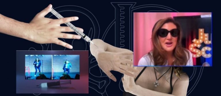 Η κωμικός που ΚΑΤΕΡΡΕΥΣΕ στην σκηνή ενώ ΚΟΡΟΪΔΕΥΕ τους ανεμβολίαστους: ΔΕΝ ΘΑ ΚΑΝΩ ΑΛΛΗ ΔΟΣΗ