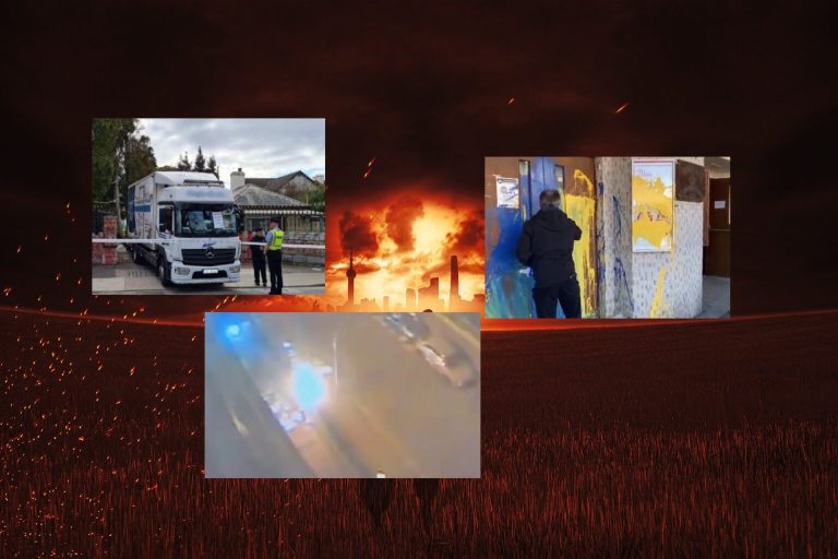 ΡΑΓΙΣΕ ΤΟ ΓΥΑΛΙ! Επιθέσεις ΔΙΕΘΝΙΣΤΩΝ κατά ΡΩΣΙΚΩΝ ΚΤΙΡΙΩΝ σε όλη την Δύση – Kλίμα ΠΑΓΚΟΣΜΙΟY ΠΟΛΕΜΟY, vid