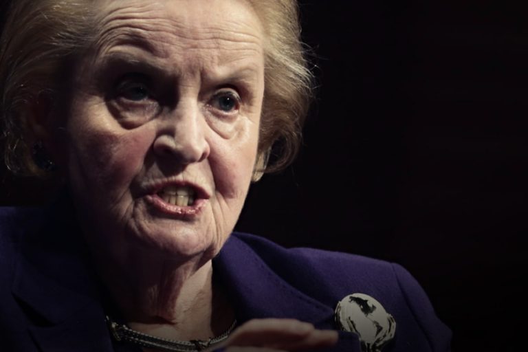 Ωδή στην Μαντλίν Ολμπράιτ; Δεν πάμε καλά!