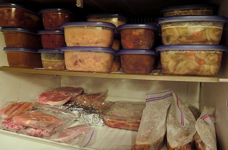 Μαγειρεμένα φαγητά στην κατάψυξη