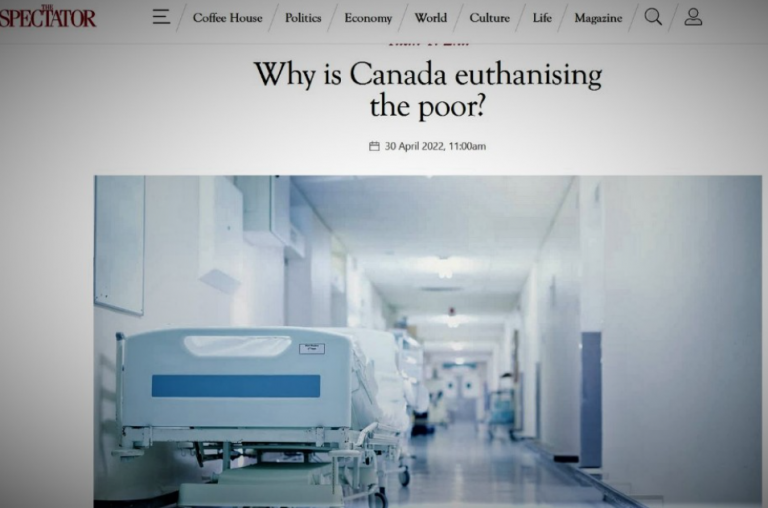 Πεινάς και είσαι άστεγος; Οι παγκοσμιοποιητές έχουν τη «λύση»: δωρεάν ευθανασία!