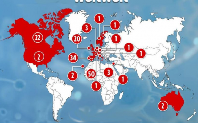 ΠΩΣ ΓΙΝΕΤΑΙ ο ιός των πιθήκων να εμφανίζεται στις ίδιες χώρες που έχουν επιβάλει κυρώσεις στην Ρωσία;;; ΧΑΜΟΣ με τον ΧΑΡΤΗ