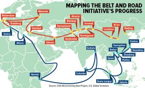 Mapping the new money belt and road