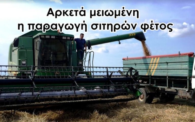 Κίνδυνος ανεπάρκειας σιτηρών στην Ελλάδα