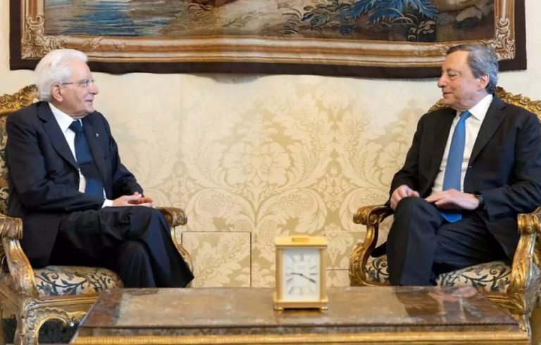 Ιταλία: Ο Ντράγκι υπέβαλε την παραίτησή του στον Πρόεδρο Ματαρέλα