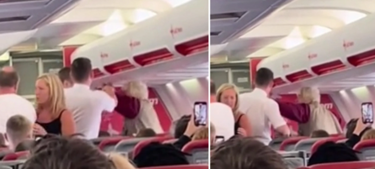 Πτήση εφιάλτης για Ρόδο: Γυναίκα ούρησε στο κάθισμα, έριξε χαστούκια και πήγε ν’ ανοίξει την πόρτα