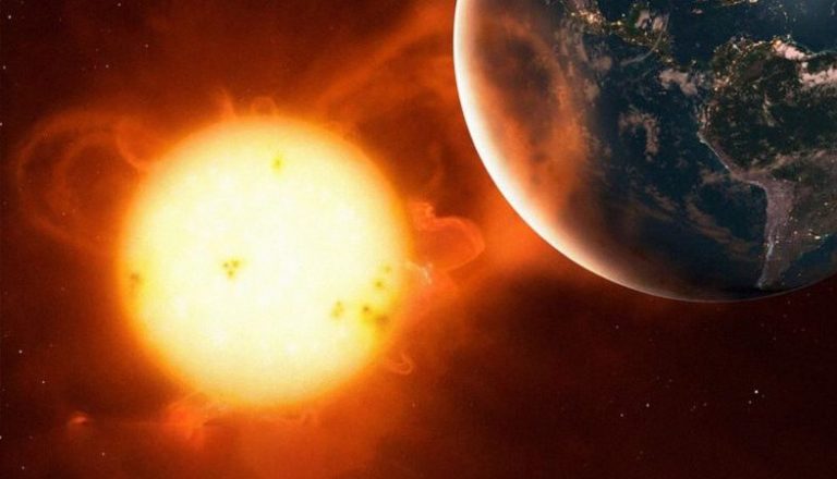 Ηλιακός άνεμος ρέει προς τη Γη – Ο Φεβρουάριος μας αποχαιρετά με μια γεωμαγνητική καταιγίδα