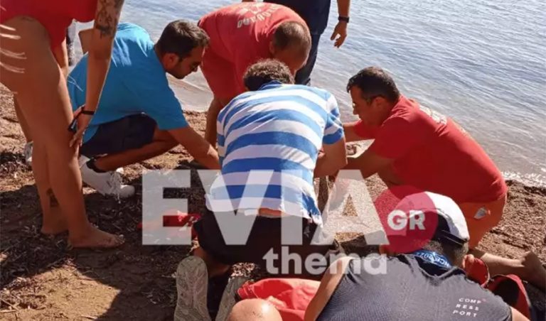 Ερέτρια: Γυναίκα πέθανε ξαφνικά στην παραλία