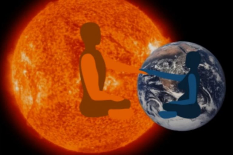 ΜΑΥΡΟΨΥΧΗ ΠΕΣ ΑΛΕΥΡΗ, Ο ΗΛΙΟΣ ΣΕ ΓΥΡΕΥΕΙ