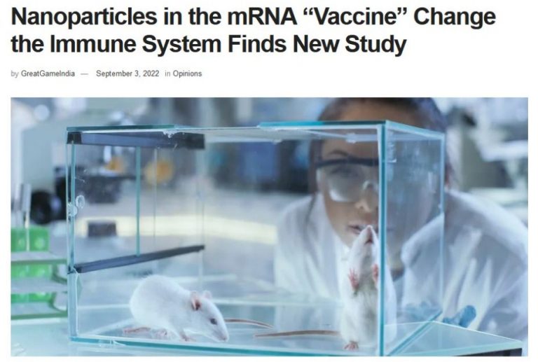 Σοκαριστική μελέτη του Jefferson University: Nανοσωματίδια στα εμβόλια mRNA για Covid αλλάζουν και καταστρέφουν το ανοσοποιητικό σύστημα