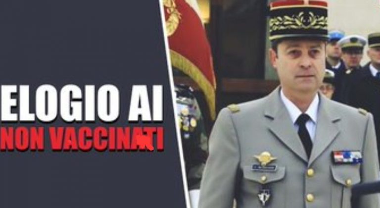 Γάλλος Στρατηγός προς τους ανεμβολίαστους πολίτες: «Είστε οι σημερινοί υπερήρωες»