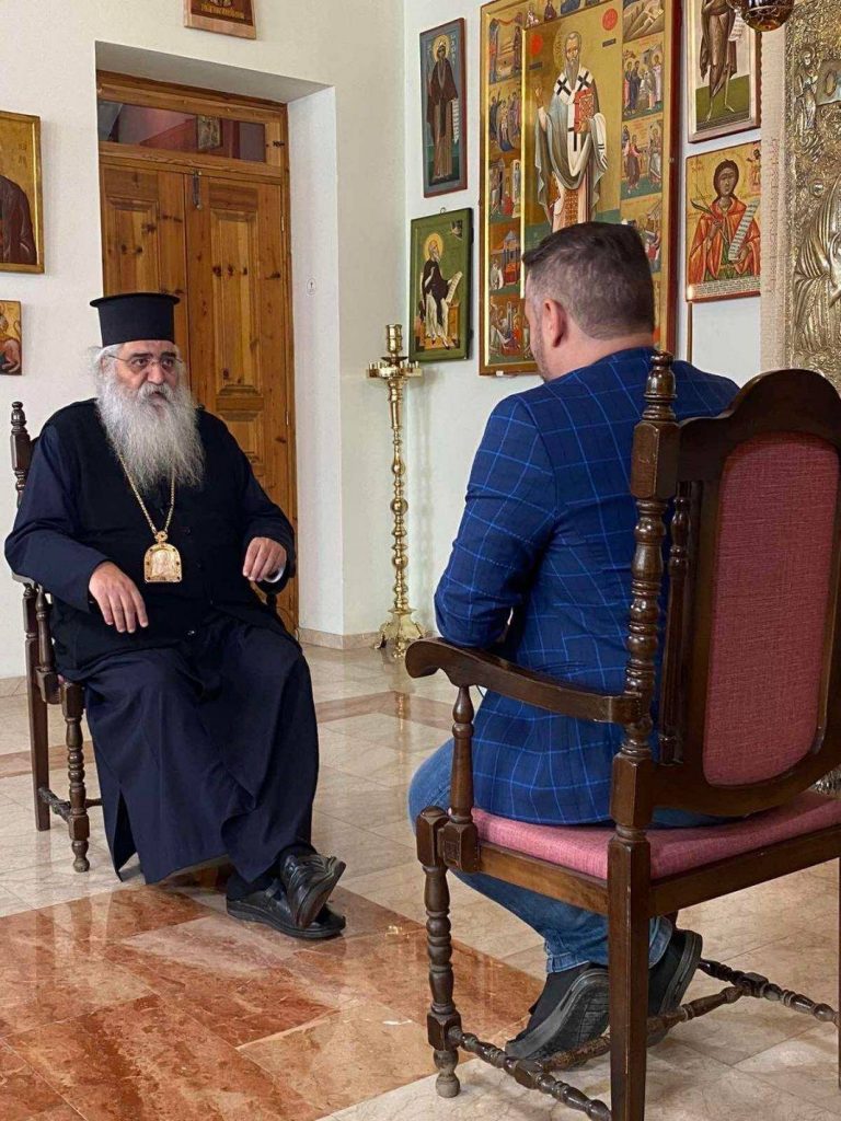 ΑΠΟΚΛΕΙΣΤΙΚΑ ΣΤΟΝ FOCUS FM O MHTΡΟΠΟΛΙΤΗΣ ΜΟΡΦΟΥ ΝΕΟΦΥΤΟΣ: “ΑΝ ΕΙΜΑΙ ΕΓΩ Ο ΕΠΟΜΕΝΟΣ ΑΡΧΙΕΠΙΣΚΟΠΟΣ Η ΝΕΑ ΤΑΞΗ ΠΡΑΓΜΑΤΩΝ ΕΜΠΛΕΞΕ”