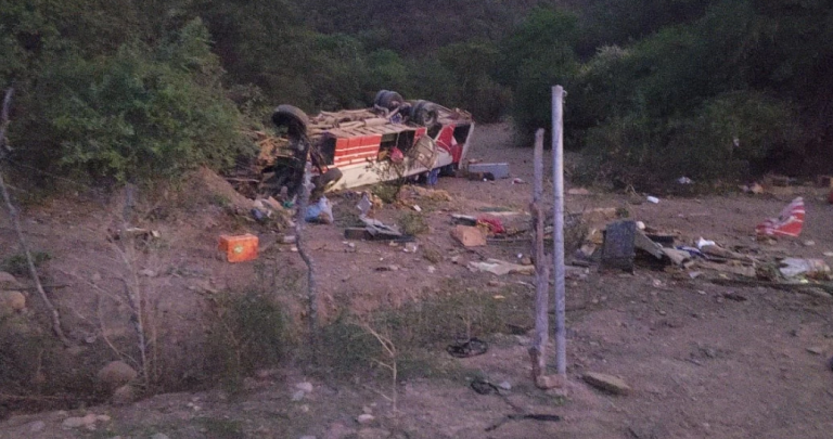 Βολιβία: Έντεκα νεκροί από πτώση λεωφορείου σε χαράδρα