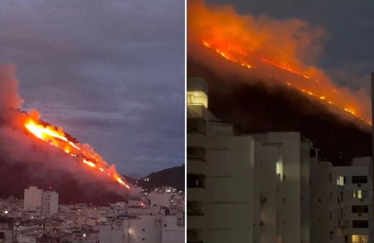 Βραζιλία: Πυρκαγιά στην Κοπακαμπάνα