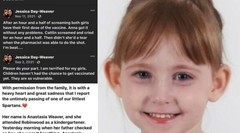 Πάει και η 6χρονη Anastasia M. Weaver! ΞΑΦΝΙΚΑ και ΑΙΦΝΙΔΙΑ πέθανε απο τα δυναμωτικά των ενέσεων ανακύκλωσης