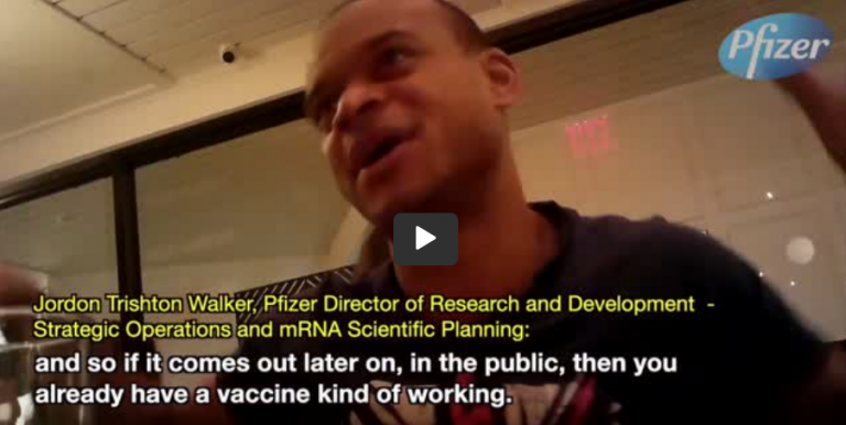 Ο διευθυντής της Pfizer πιάνεται να θέλει να μεταλλάξει τον COVID σε κερδοσκόπο στις μελλοντικές ενέσεις