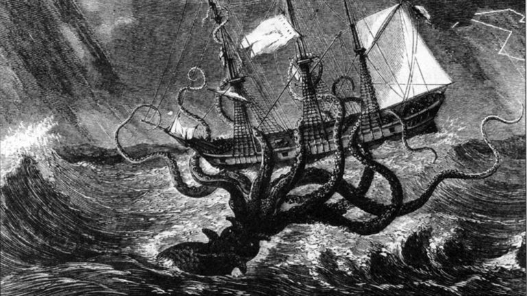 Βρε το Κράκεν που βγήκε από την θάλασσα.