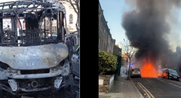 Σοκ στο Λονδίνο: Σχολικό λεωφορείο τυλίχθηκε στις φλόγες ενώ βρίσκονταν παιδιά μέσα