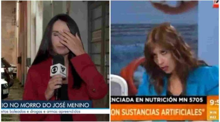 Πάει και η Βραζιλιάνα ρεπόρτερ Vanessa Medeiros! ΞΑΦΝΙΚΑ και ΑΙΦΝΙΔΙΑ σε ζωντανή μετάδοση έσκασε το κεφάλι της