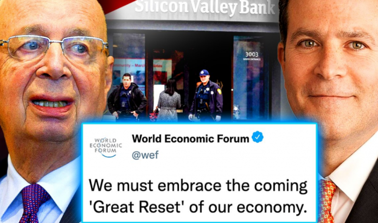 Εκπρόσωπος του Παγκόσμιου Οικονομικού Φόρουμ παραδέχεται ότι η κατάρρευση της τράπεζας της Silicon Valley είναι μια «μεγάλη απάτη για τη διευκόλυνση της Μεγάλης Επανεκκίνησης».
