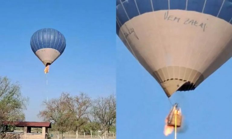 Τραγωδία στο Μεξικό: Μοιραία βόλτα θανάτου για ζευγάρι – Το αερόστατο έπιασε φωτιά και έπεσε!