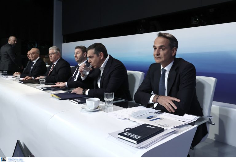 LIVE το 6-6-6 debate των πολιτικών αρχηγών