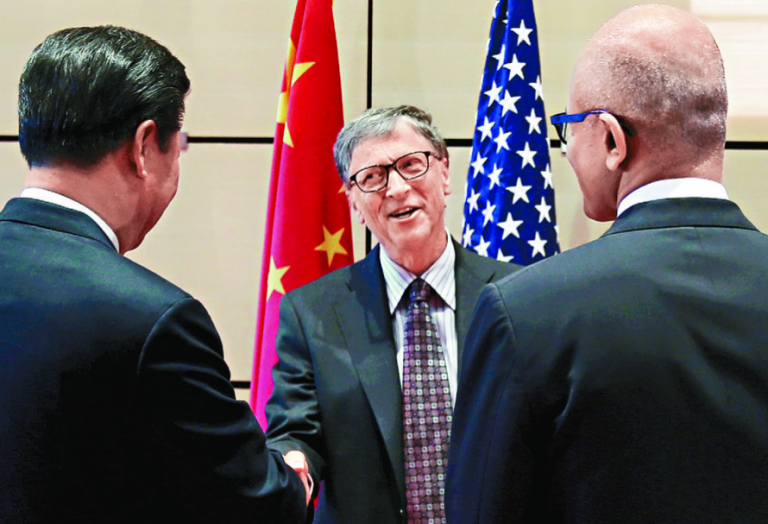 Με τον πρόεδρο της Κίνας συναντήθηκε ο Μπιλ Γκέιτς