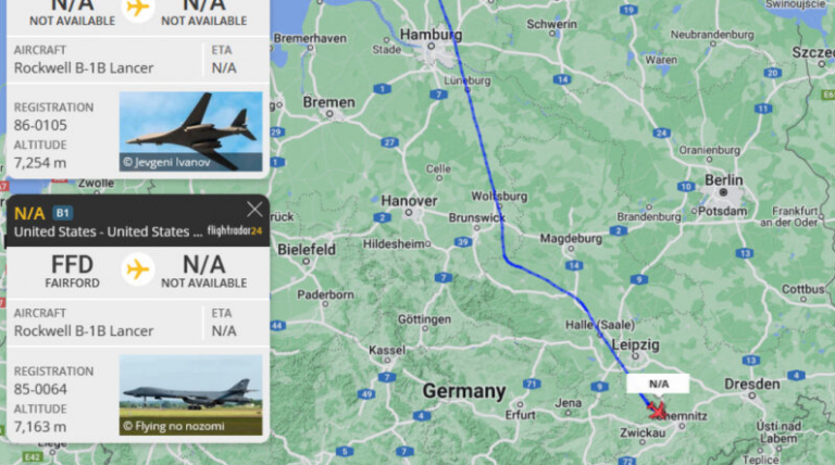 3ΠΠ: Πυρηνικά βομβαρδιστικά των ΗΠΑ πετούν πάνω από τη Γερμανία καθώς Ρωσικά τακτικά πυρηνικά φθάνουν στη Λευκορωσία